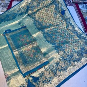 New design dupata saree  Heavy stone work bridal collection 👌👌❤️❤️